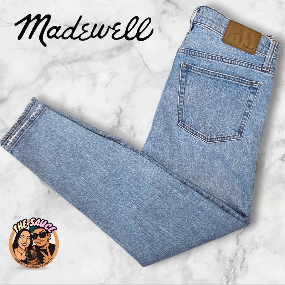 Madewell Light Wash Denim Jeans Slim Fit Mens 31x30 Classic Comfort 90s Style